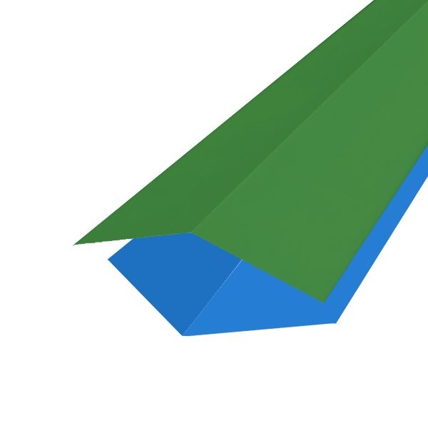 Aretier laque Ep. 0,50 Vert jaune RAL 6001 / Bleu ciel RAL 5015 AZ 2M00