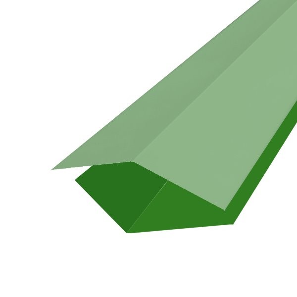 Aretier laque Ep. 0,50  Vert bornéo RAL 6021/ Vert jaune RAL 6001 AZ 2M00