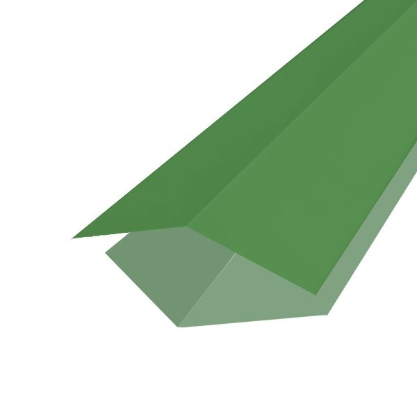 Aretier laque Ep. 0,60 Vert jaune RAL 6001 / Vert bornéo RAL 6021AZ 2M00