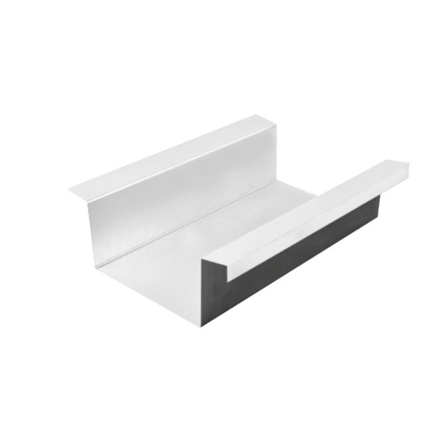 Cheneau  aluminium laqué DF Ep. 0,90 Blanc