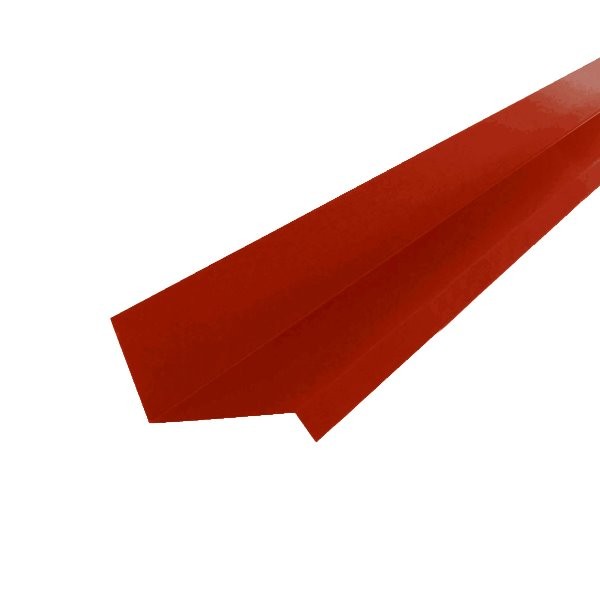 Solin laquee Ep. 0,60  Rouge brun RAL 3011/ Blanc RAL 9010AZ 2M00