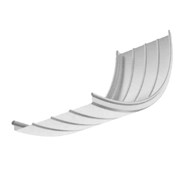 Nervure cintre laquee Ep. 0,40 Blanc 9003