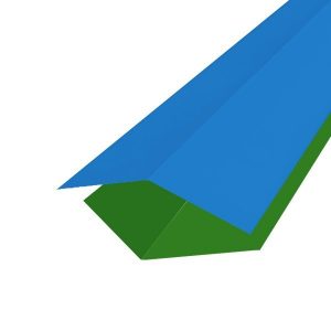 Aretier laque Ep. 0,50 Bleu ciel RAL 5015/ Vert jaune RAL 6001 AZ 2M00