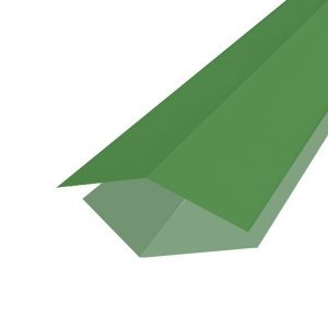 Aretier laque Ep. 0,60 Vert jaune RAL 6001 / Vert bornéo RAL 6021AZ 2M00