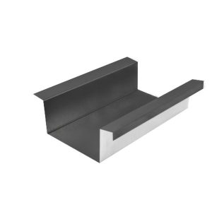 Cheneau  aluminium laqué DF Ep. 0,90   Ardoise