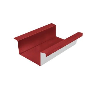 Cheneau laque Ep. 0,50  Rouge brun RAL 3011/Blanc RAL 9010  AZ 2M00