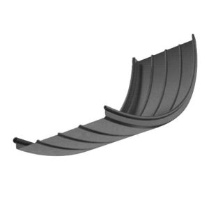 Nervuré cintré laqué DF Ep. 0,6_Ardoise